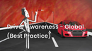 Driver Awareness - Global (Best Practice) 