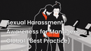 Sexual Harassment Awareness for Managers - Global (Best Practice) 