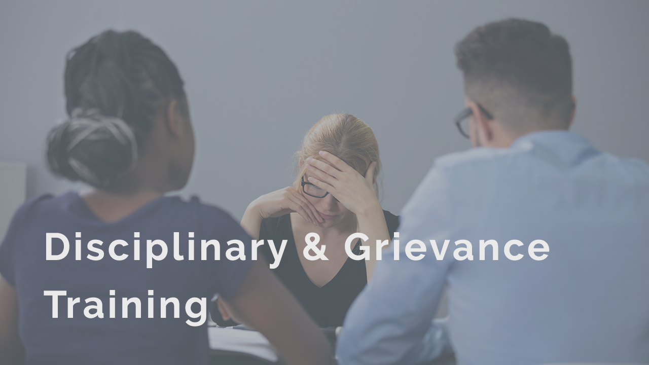 WH eLearning / Disciplinary & Grievance Training