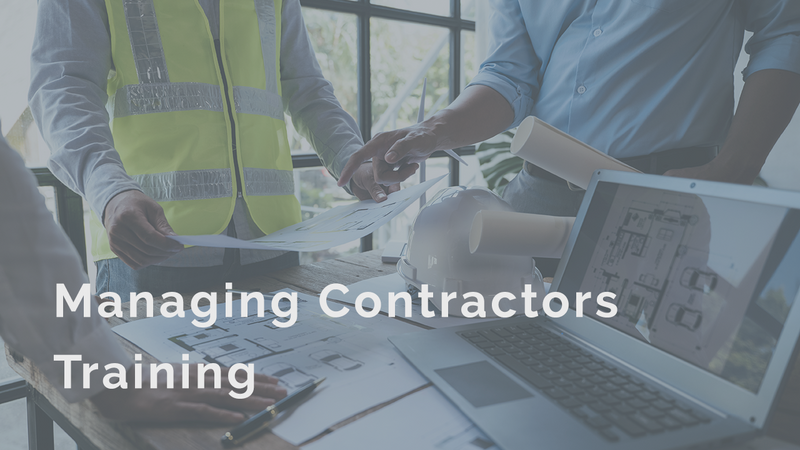 Managing Contractors Training